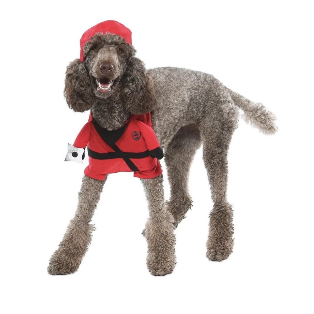 Vibrant Life Halloween Dog or Cat Costume Ninja Medium